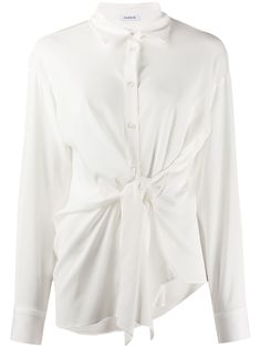 P.A.R.O.S.H. рубашка с заостренным воротником и завязкой