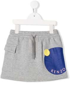 Kenzo Kids юбка с логотипом