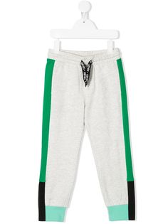 Kenzo Kids спортивные брюки в стиле колор-блок