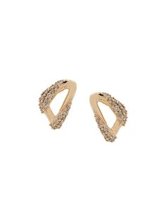 Astley Clarke золотые серьги-гвоздики Vela с бриллиантами