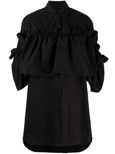MM6 Maison Margiela рубашка с оборками