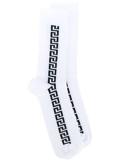 Versace носки с боковой полоской
