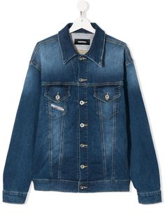Diesel Kids джинсовая куртка Jwano Joggjeans