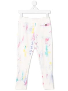 Stella McCartney Kids спортивные брюки с принтом тай-дай