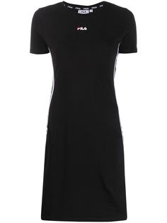 Fila платье-футболка со вставками и логотипом