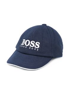 Boss Kids бейсболка с вышитым логотипом