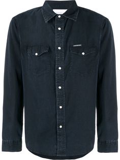 Calvin Klein Jeans рубашка с выцветшим эффектом
