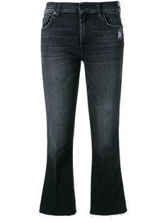 7 For All Mankind укороченные джинсы клеш