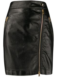Moschino короткая юбка на молнии