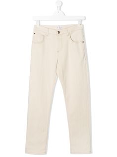 Brunello Cucinelli Kids прямые джинсы