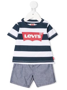 Levis Kids спортивный костюм в полоску с логотипом