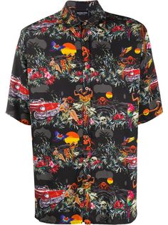 Mauna Kea рубашка с принтом Hawaiian