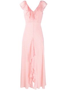 Rixo платье с цветочным принтом