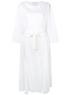 Esteban Cortazar платье миди с поясом