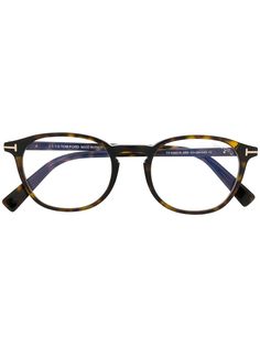 Tom Ford Eyewear классические очки в круглой оправе