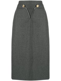 Louis Feraud Pre-Owned юбка 1980-го года