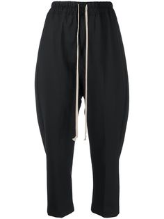 Rick Owens укороченные зауженные брюки