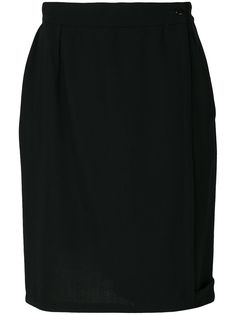 Versace Pre-Owned прямая юбка