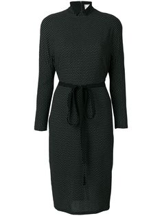Versace Pre-Owned платье с принтом в горох