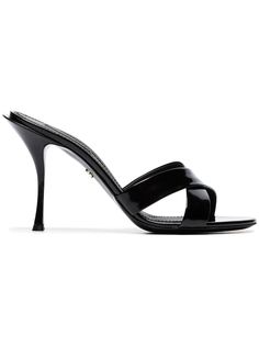 Dolce & Gabbana лакированные мюли