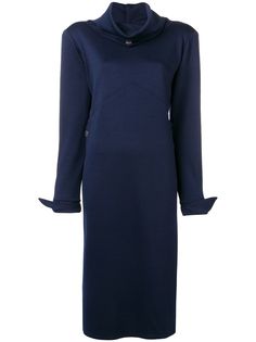 Fendi Pre-Owned приталенное платье-миди в стиле 1980-х