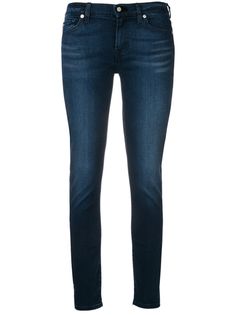 7 For All Mankind классические джинсы скинни