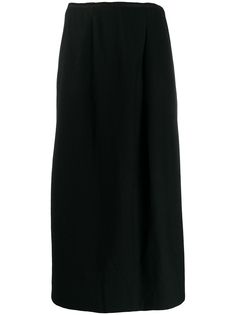 Yohji Yamamoto Pre-Owned юбка миди 1990-х годов с завышенной талией