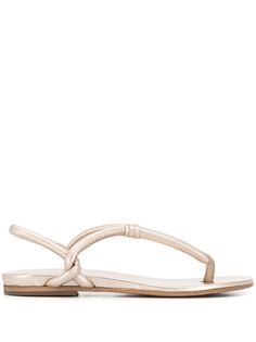 Del Carlo шлепанцы на плоской подошве