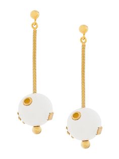 Marni серьги с круглыми подвесками