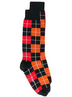 Marni трикотажные носки в клетку
