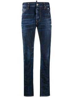 Dsquared2 джинсы прямого кроя