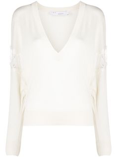 IRO джемпер с глубоким V-образным вырезом