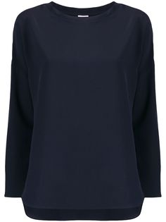 Aspesi блузка с круглым вырезом