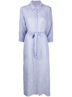 Essentiel Antwerp платье-рубашка Veureka с вышивкой