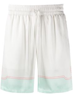 Casablanca satin tennis shorts