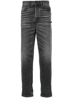 MARCELO BURLON COUNTY OF MILAN зауженные джинсы с эффектом потертости
