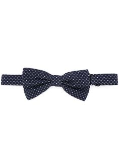 Eredi Chiarini micro-print bow tie