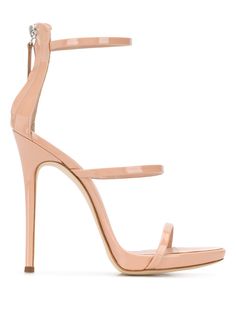 Giuseppe Zanotti босоножки на каблуке с ремешками