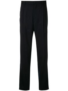 Kent & Curwen строгие брюки со складками