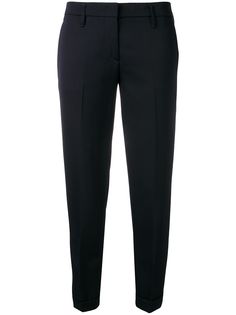 Aspesi укороченные брюки строгого кроя
