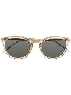 Saint Laurent Eyewear солнцезащитные очки SL 360 в круглой оправе