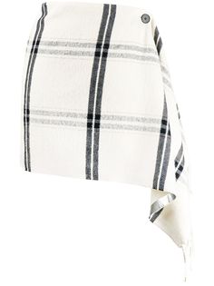 Pinko драпированная юбка в клетку