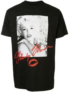 Fake Alpha Vintage футболка с принтом Marylin Monroe