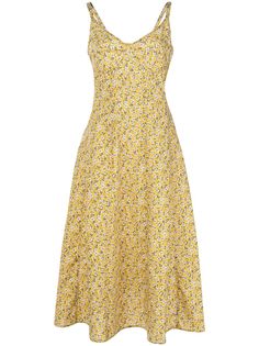 R13 платье с цветочным принтом
