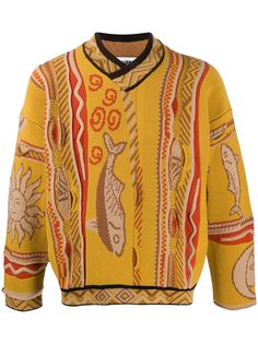 Magliano свитер с контрастной отделкой