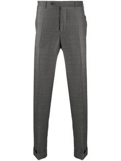Canali строгие брюки прямого кроя