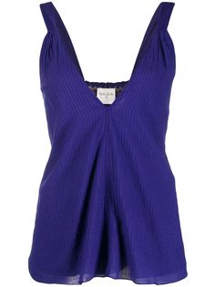 Forte Forte расклешенный топ с V-образным вырезом