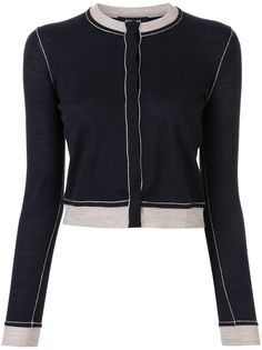 Paule Ka укороченный кардиган с круглым вырезом