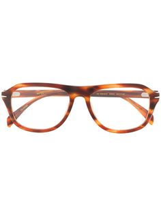 DAVID BECKHAM EYEWEAR солнцезащитные очки 7006/G/CS в квадратной оправе
