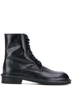 Ann Demeulemeester ботинки на молнии сбоку